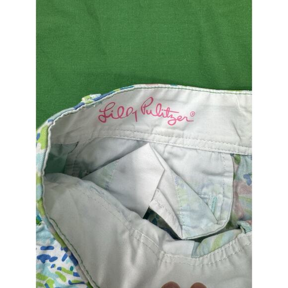 Lilly Pulitzer Callahan Stretch Short in Shell Beach Women's Size 00 EUC - Picture 6 of 7